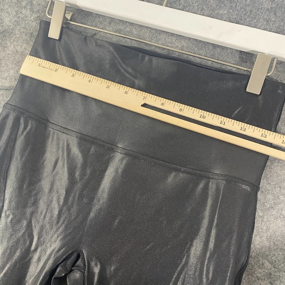 SPANX Black Quilted Leggings - Picture 11 of 15